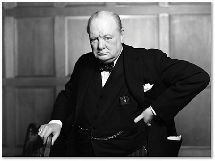 Winston Churchill, exemplo de inteligêngia e bom gosto frequantava o La Mamounia desde 1937 (Foto Divulgação)