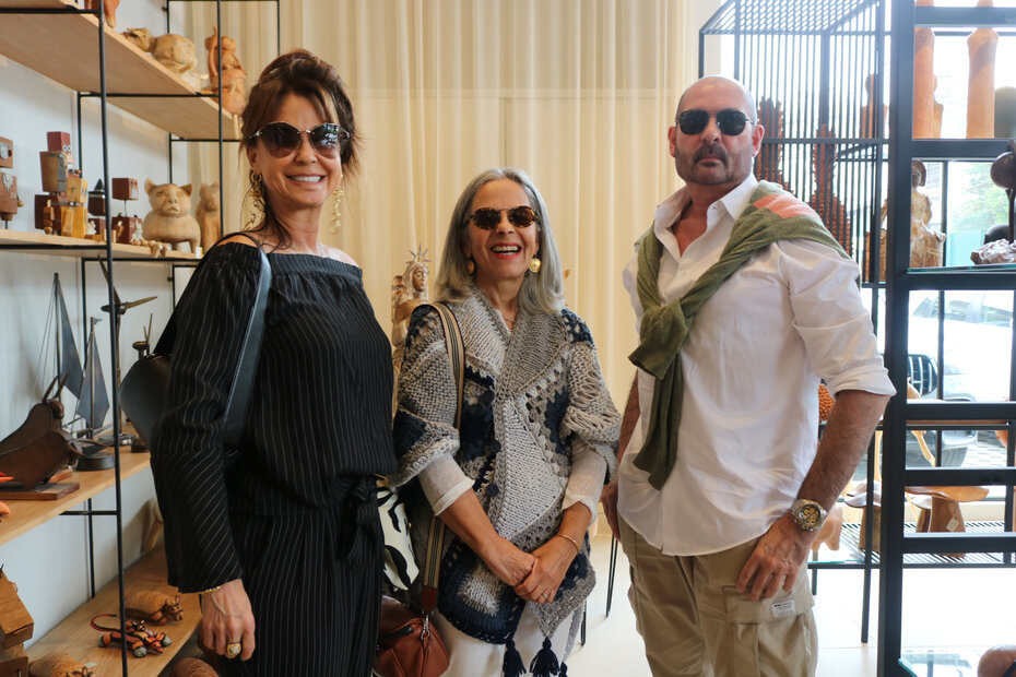 Gabriela Brasil, Lúcia Richter e Felipe Veiga Lima(Foto- Notre Design/Divulgação)   