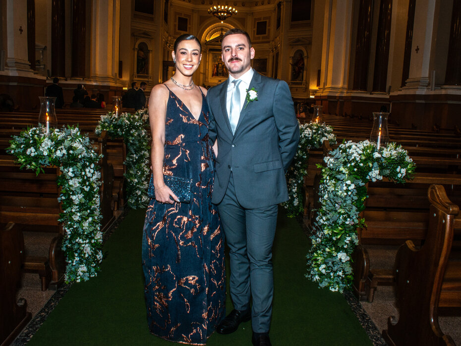 João Pedro Copetti e Taina Guimarães (Foto: Evandro Leal/Divulgação)