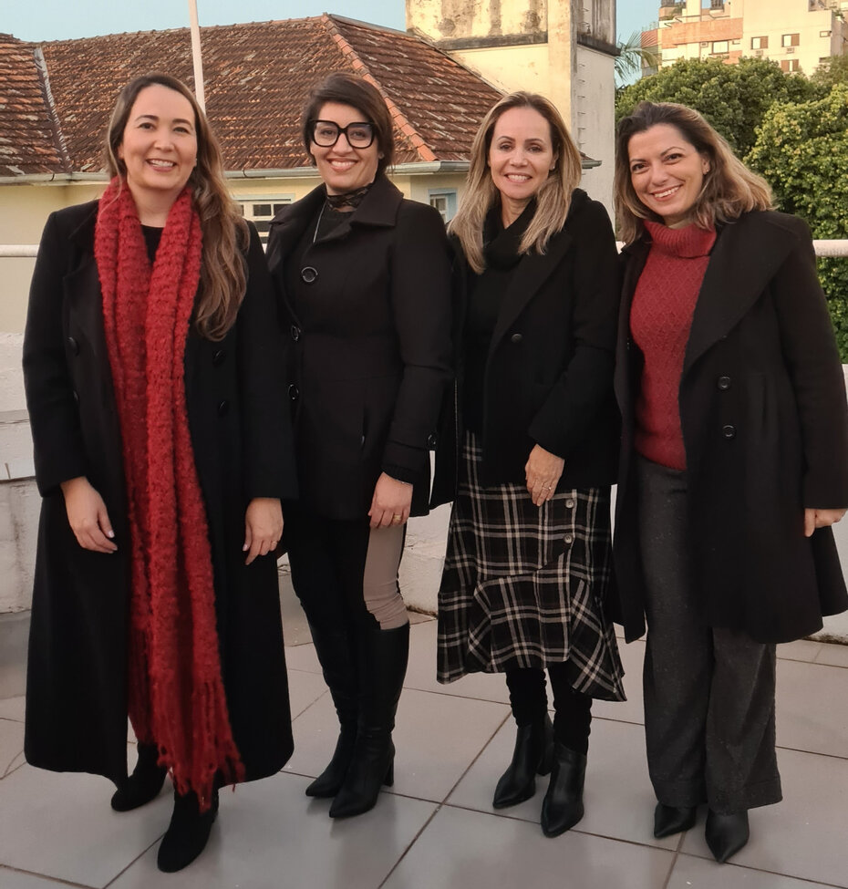 Raquel Hagen, Fernanda Brito, Letícia Klein e Patrícia Tschoepke (Foto:LS8 Consultoria/Divulgação)