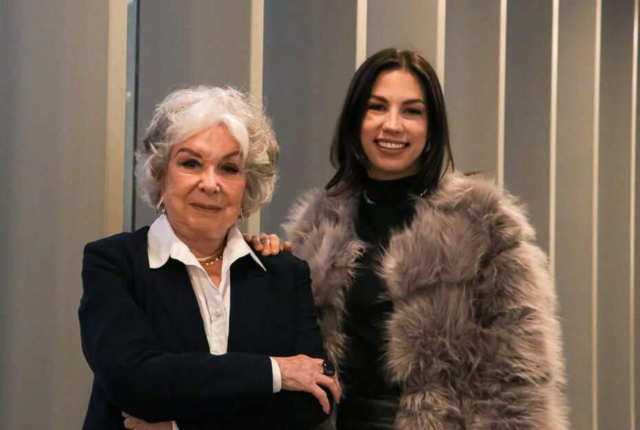 Tânia Carvalho e Catharina Conte fazem bate-papo no Instituto Ling (Foto: Gabriela Carneiro)