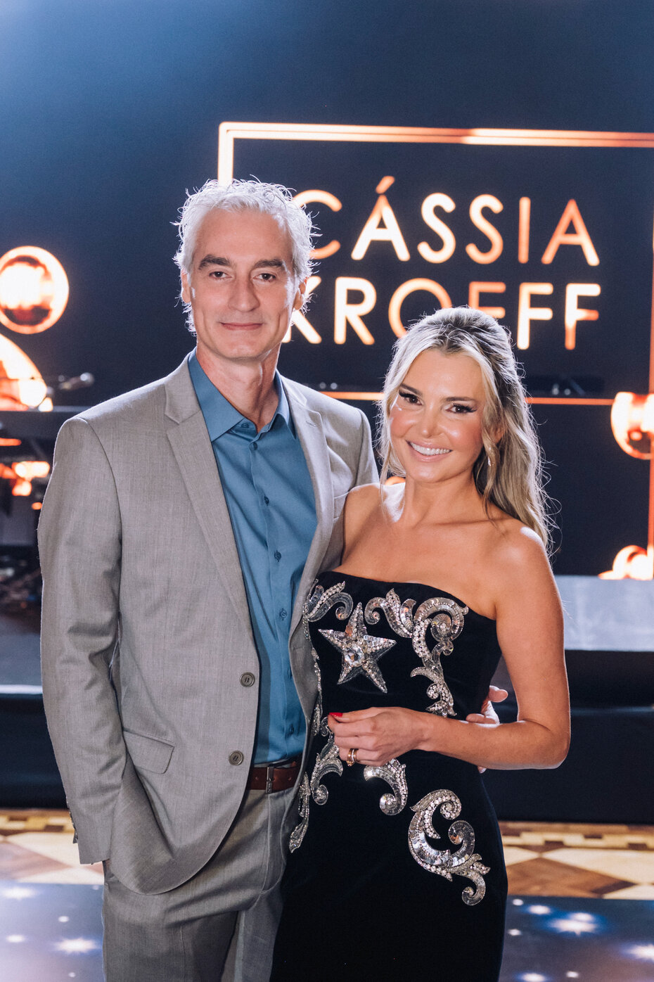 Marcelo Kroeff e Cássia Kroeff (Foto: Andréa Graiz Divulgação)