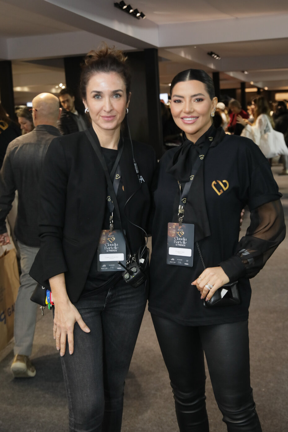 Lauren Fração e Paula Feijó integram o grupo de embaixadores do bazar (Foto Vini Dalla Rosa/Divulgação)