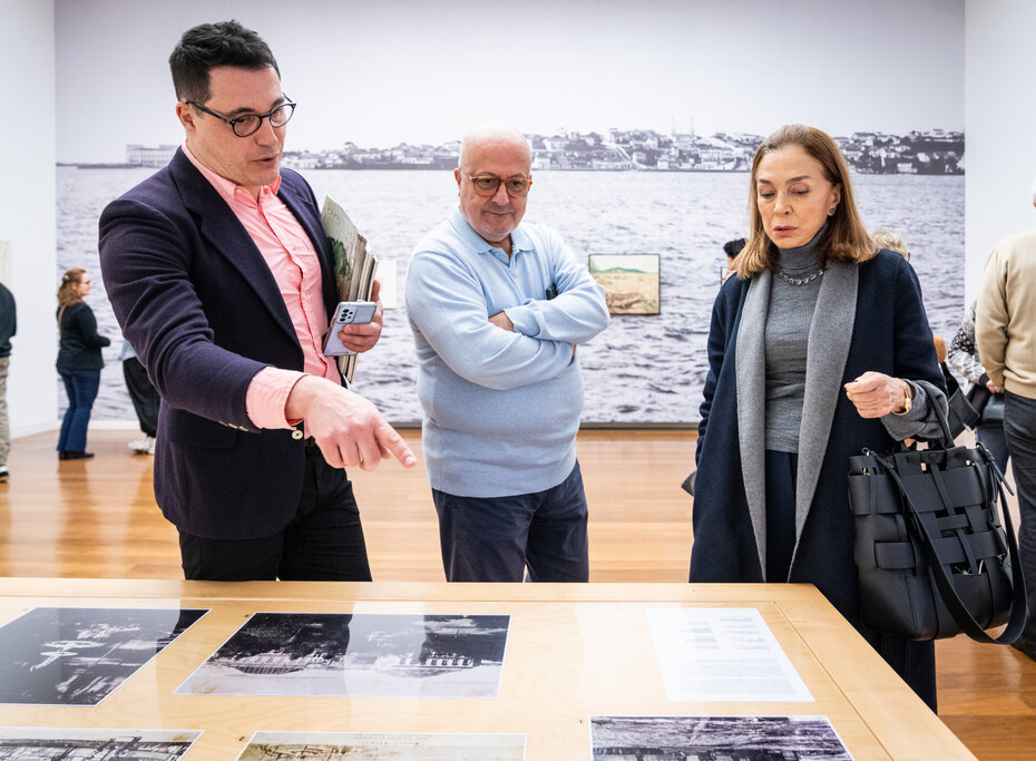 Gustavo Possamai, Emilio Kalil e Liana Marcantonio (Foto: Marcelo Curia/Divulgação)