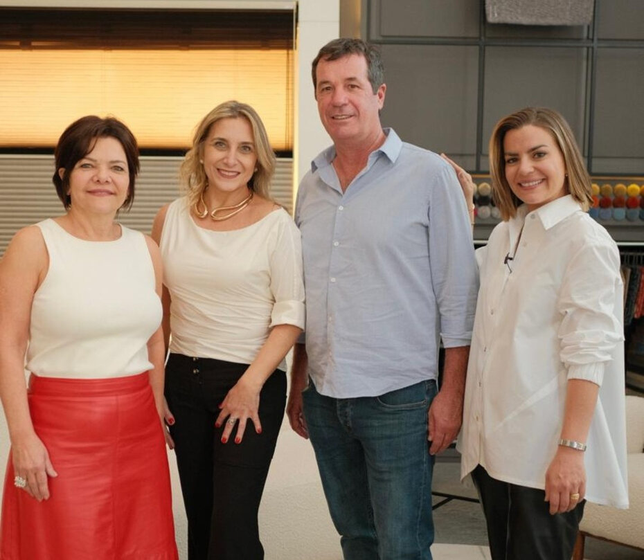 Marcia Manjabosco, Mirelle Zanotto, Francisco Meireles Monteiro de Carvalho e Natália Schapke (Foto: Divulgação)