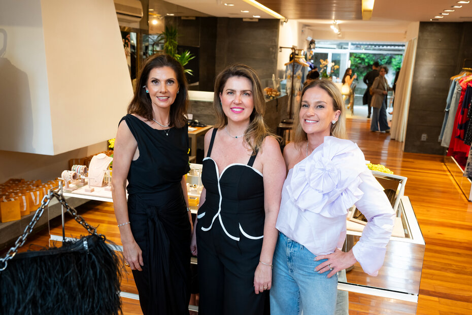 Betinha Schultz, Melinha Justo e Letícia Ruschel (Foto: Andrea Graiz/Divulgação)