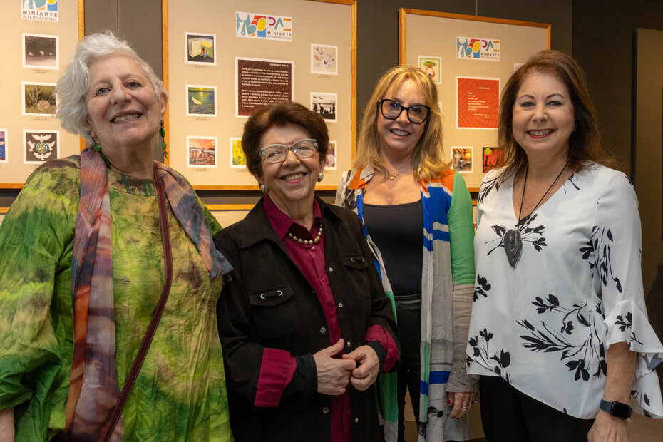 Graça Graidy, Clara Pechansky, Marília Fayh e Regina Galbinski Teitelbaum (Foto: Nilton Santolin/Divulgação)