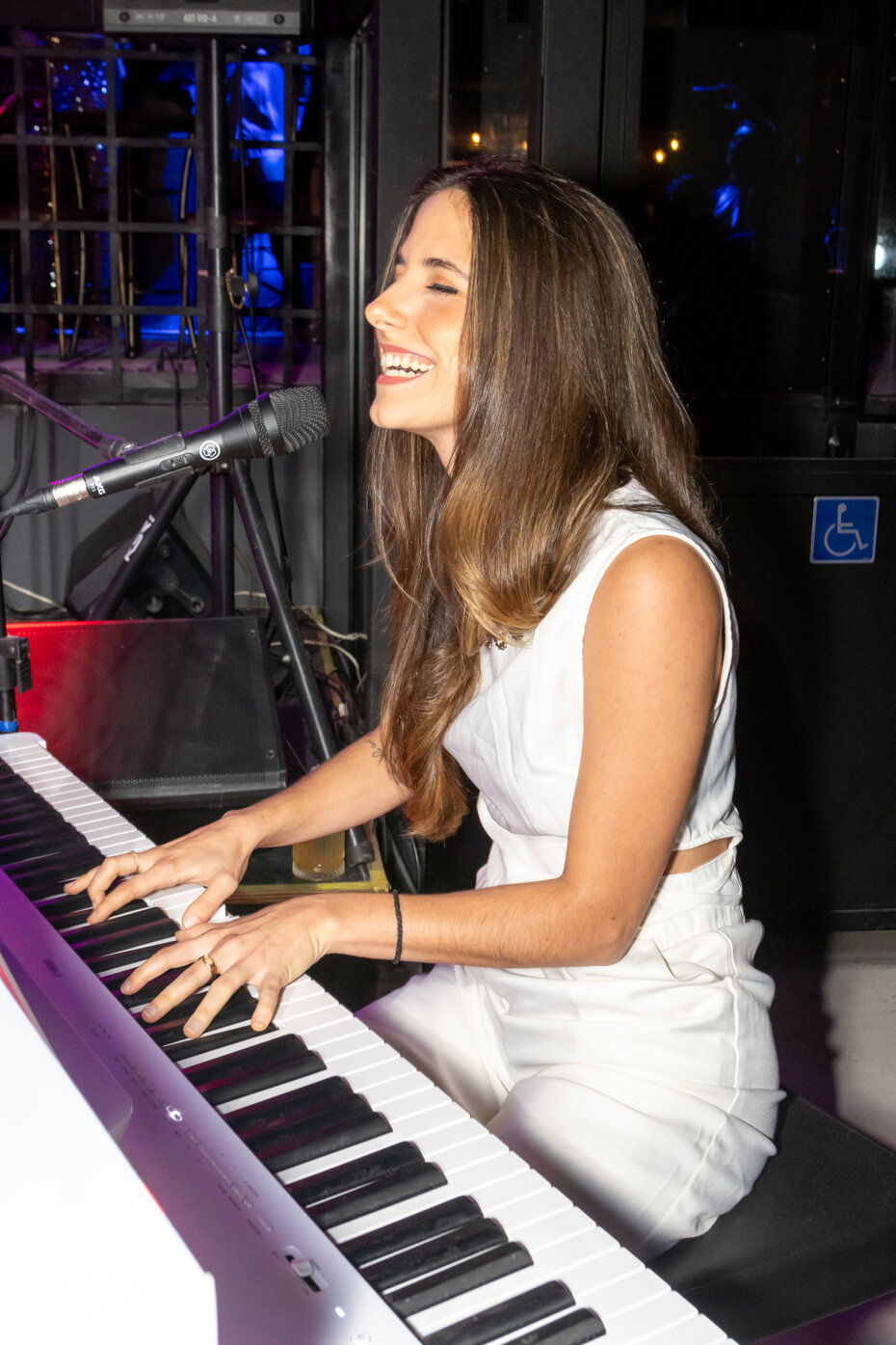 A pianista Mari Kerber arrancou muitos aplausos do público (Foto: Dani Barcellos/Divulgação)