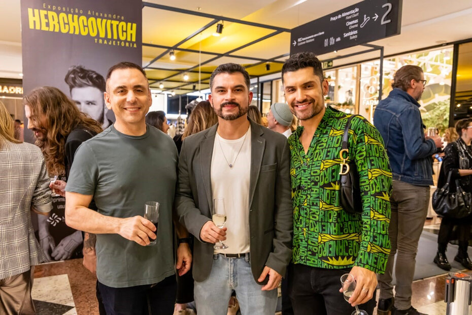 Diego Terra, Salomão Cardoso e Wilian Seibel (Foto: Renan Costantin)