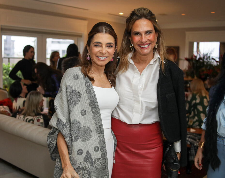 Lívia Bortoncello e Ingrid de Kroes no (Foto: Vini Dalla Rosa/Divulgação)