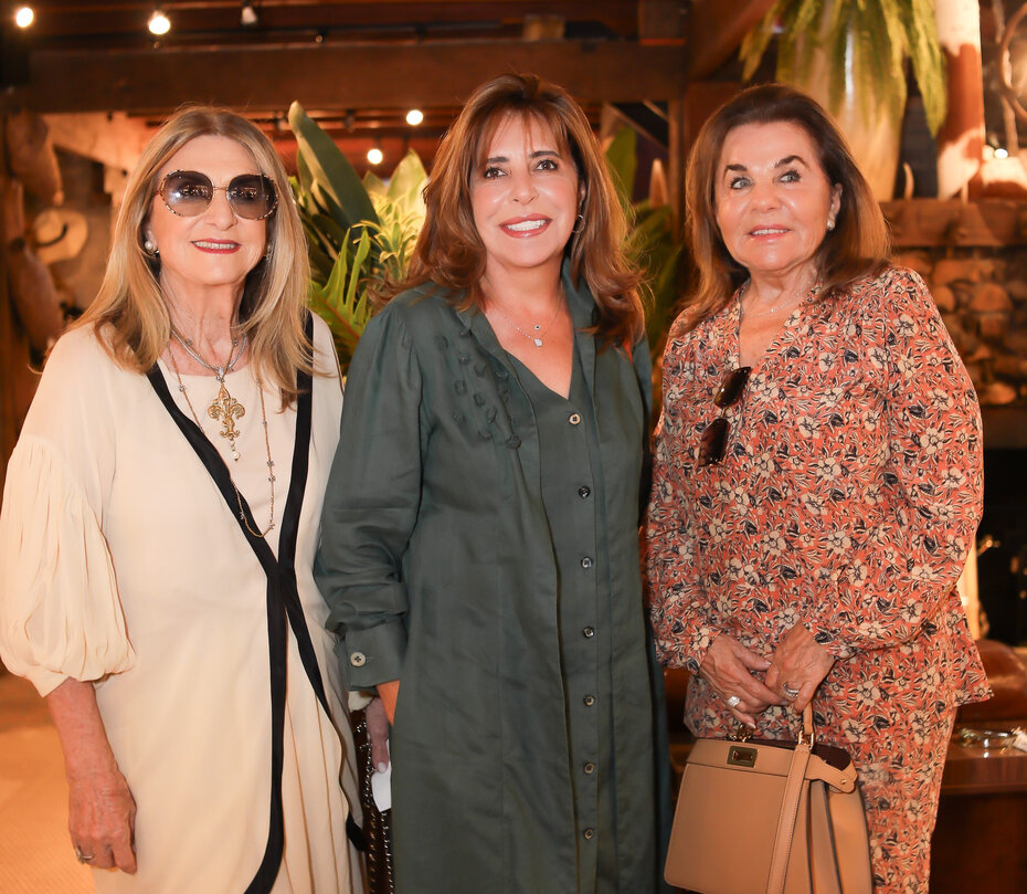 Maria Cecília Sperb, Zuleica Ribeiro e Adulce Zaffari conferiram os lançamentos de bom gosto (Foto: Vini Dalla Rosa  