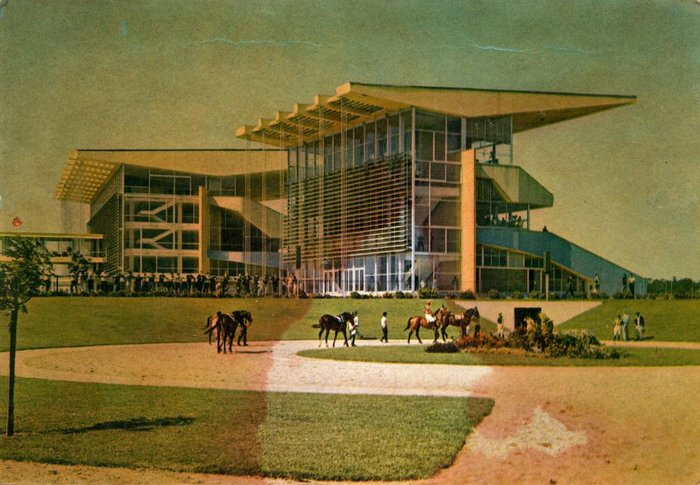 O Hipódromo do Cristal recebe há 65 anos o tradicional Grande Prêmio Bento Gonçalves (Foto: Acervo Museu de Porto Alegre Joaquim Felizardo)