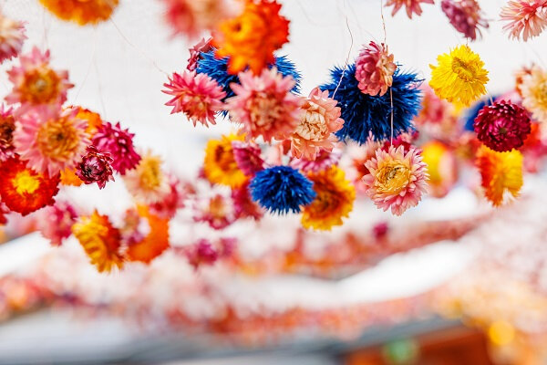 Detalhe da instalação Breeze, no Il Giardino (Foto: Divulgação)