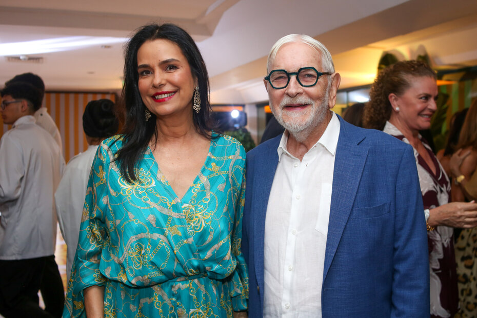 Silvana Porto Corrêa e Fernando Ernesto Corrêa no Country Club (Foto: Lenara Petenuzzo/Divulgação)