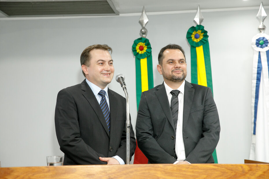 Os médicos Arthur de Azambuja Pereira Filho e Nelson de Azambuja Pereira Filho (Foto: Otavio Fortes/Divulgação) 