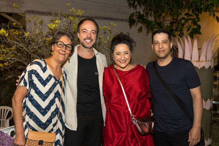 Téti Waldraff, Diego Groisman, Paula Ramos e Andrei Moura (Foto: Divulgação)