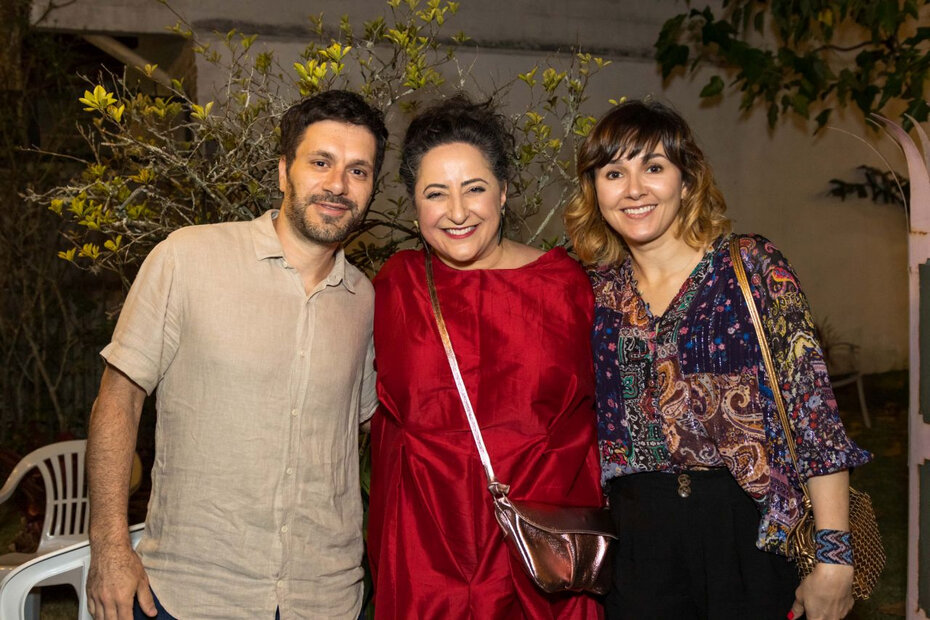 Rafael Pagatini, Paula Ramos e Nara Amelia (Foto: Divulgação)