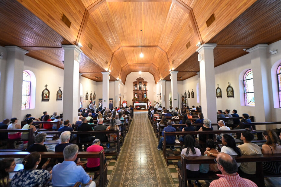 A missa abriu as comemorações dos 130 anos da Fundação O Pão dos Pobres (Foto: Divulgação)