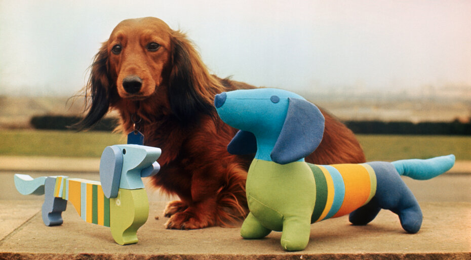 O mascote Waldi foi criado por Elena Winschermann (Foto: Bettmann/Getty Images)