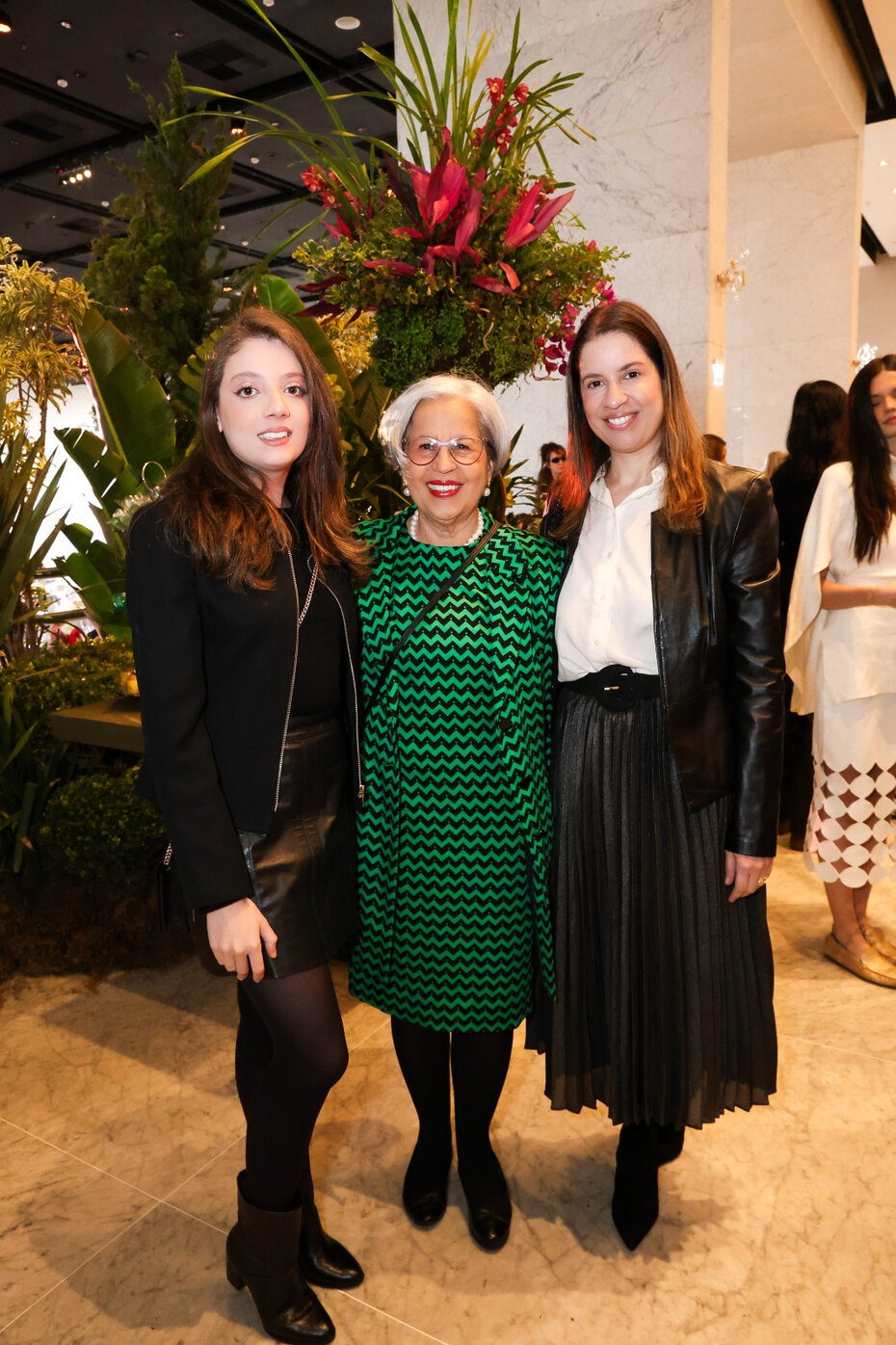 Maria Amélia Comas Guaspari Barreto, Aninha Comas e Maria Eduarda Comas Guaspari Barreto (Foto: Vini Dalla Rosa/Divulgação)