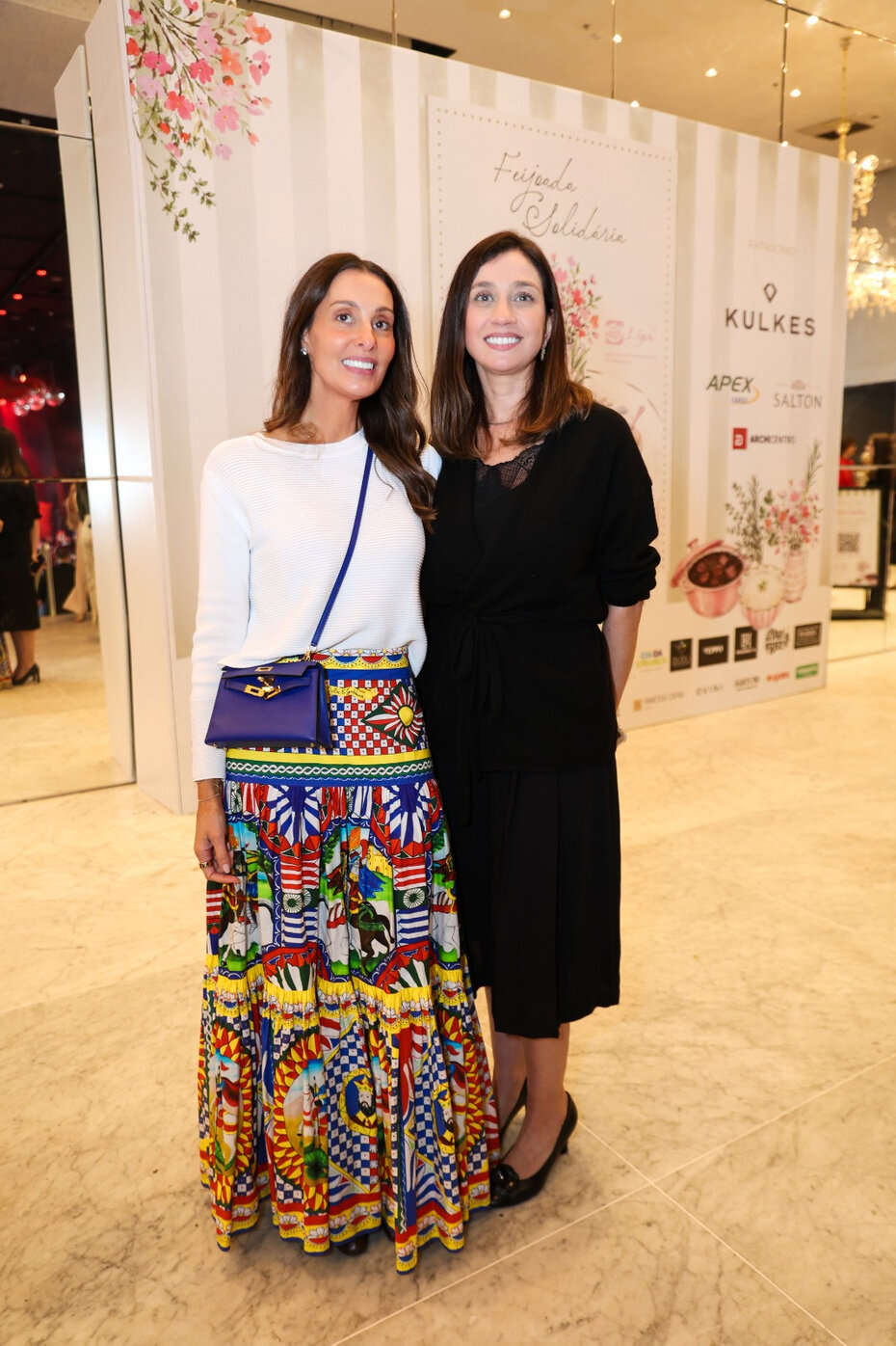 Claudia Ioschpe e Lucila Magadan (Foto: Vini Dalla Rosa/Divulgação)