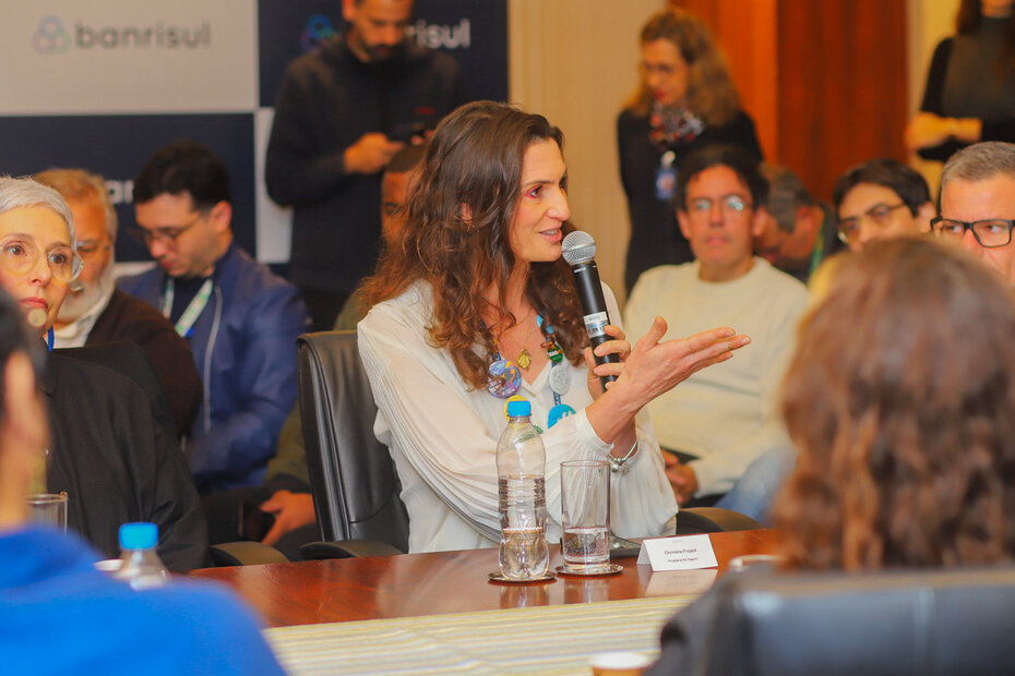 Giovana Foppa, representante do programa RS Seguro COMunidade (Foto: Carlos Ricky/Divulgação)