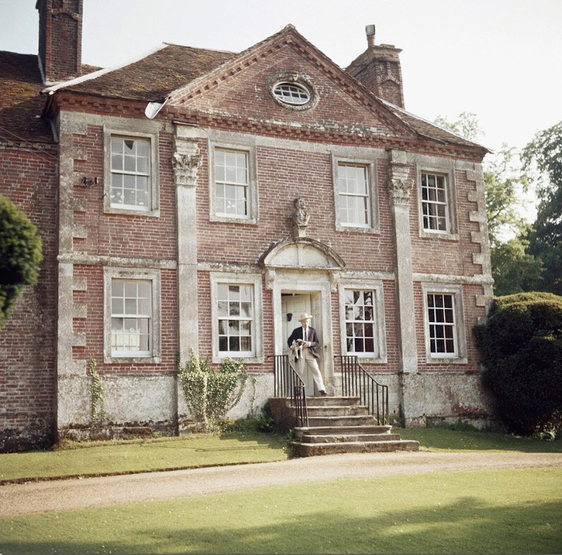 reddish house